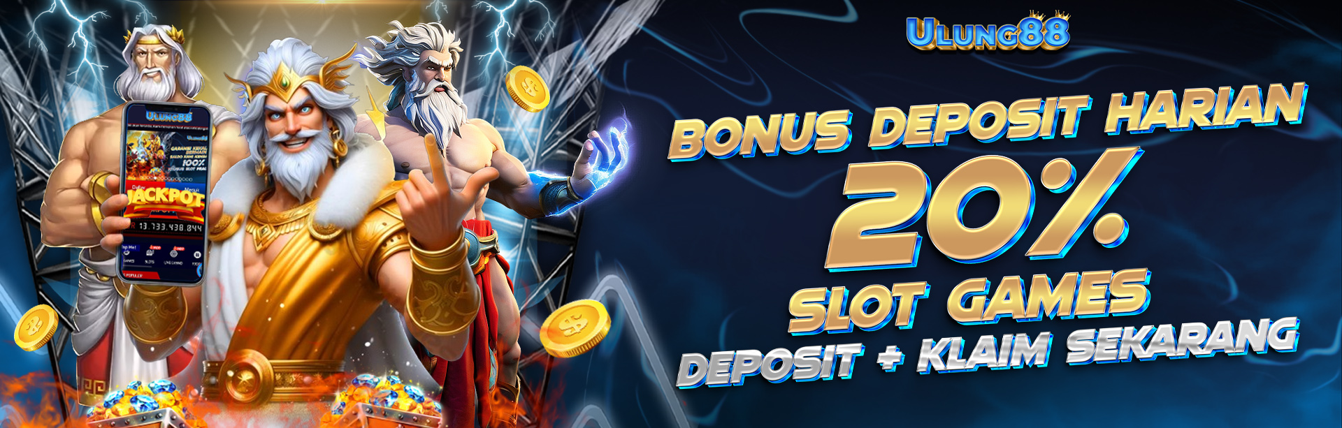 BONUS DEPOSIT HARIAN 20% DIDEPAN