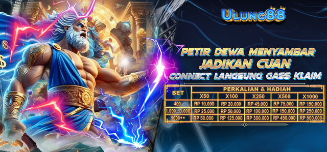 EVENT SLOT PERKALIAN PETIR DEWA ZEUS JADI CUAN