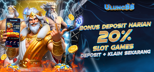 BONUS DEPOSIT HARIAN 20% DIDEPAN