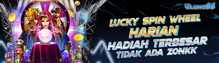 FREE 1 TIKET LUCKY SPIN WHEEL SETIAP HARI